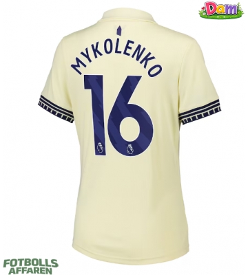 Everton Vitaliy Mykolenko #16 Bortatröja Kvinnor 2025-26 Kortärmad